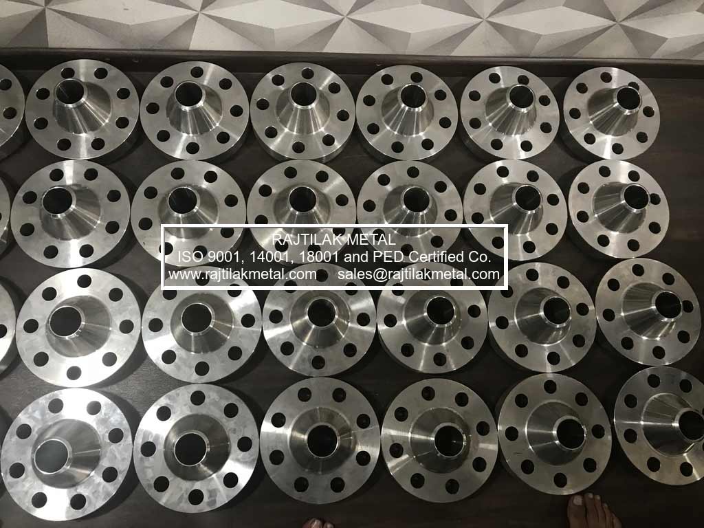 Forged steel pipe flanges manufactured to ASME B16.5