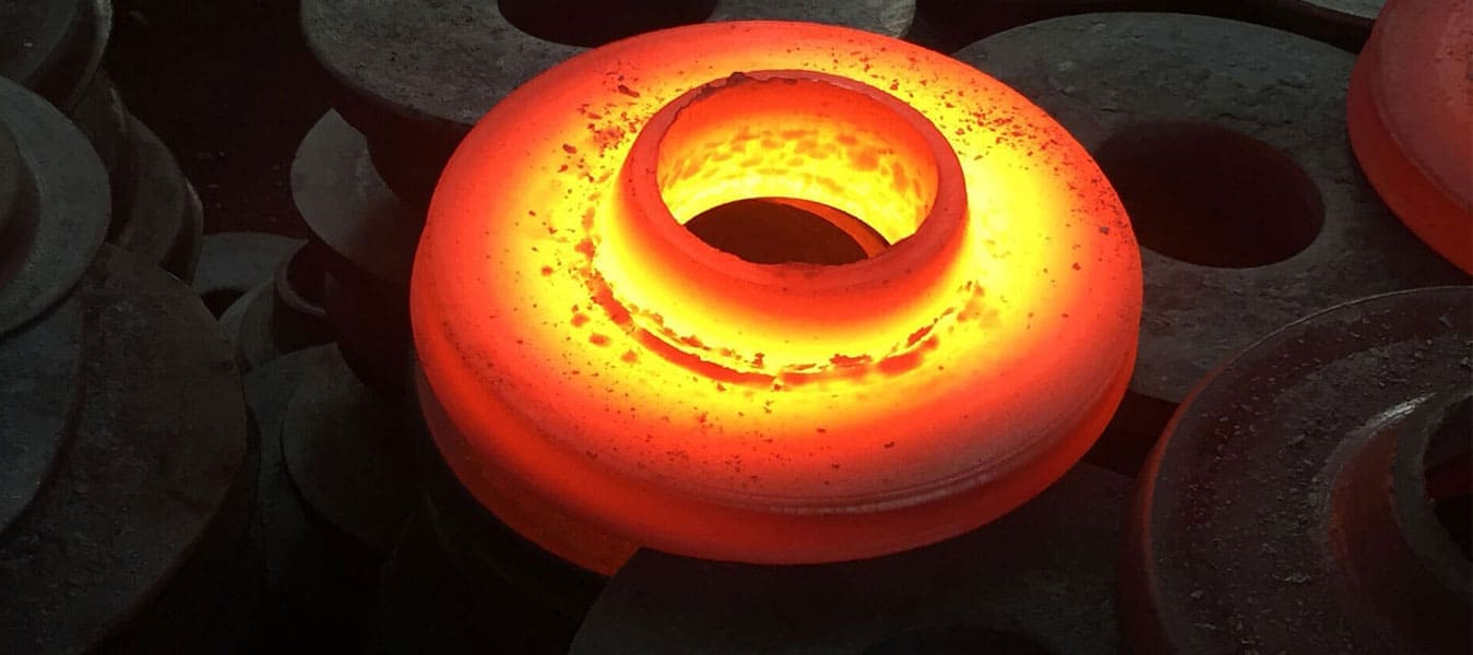 Forged steel flanges and fittings ready for export inspection